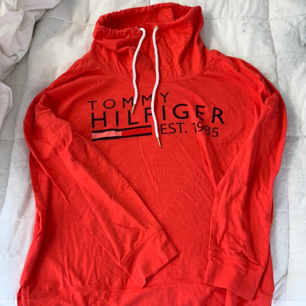 Tommy Hilfiger mock-neck long sleeve tshirt
